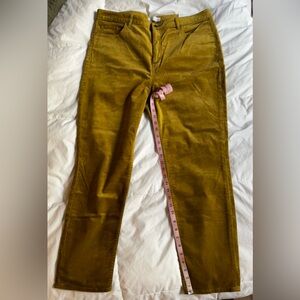 Women’s LOFT velvet “jeans”. NWT plus size 18/34. High rise and slightly skinny.